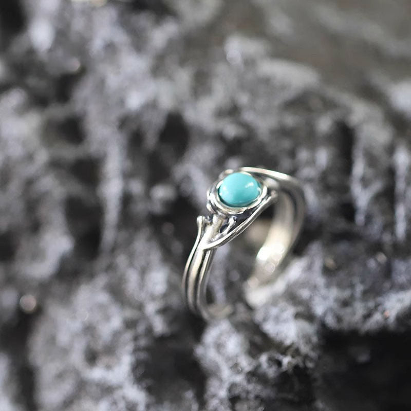 Bague en acier inoxydable en forme de corps 3D
