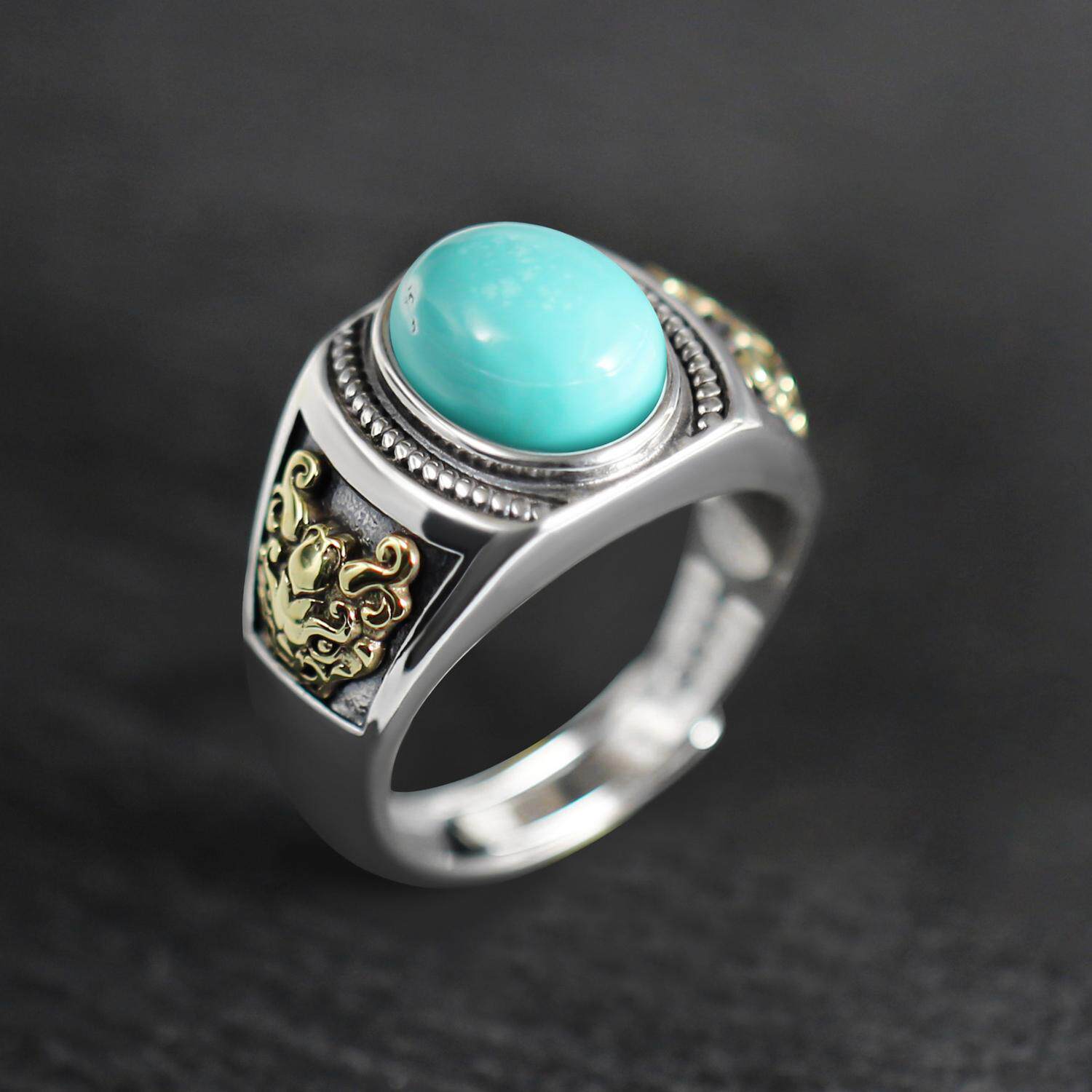 Bague en acier inoxydable en forme de corps 3D