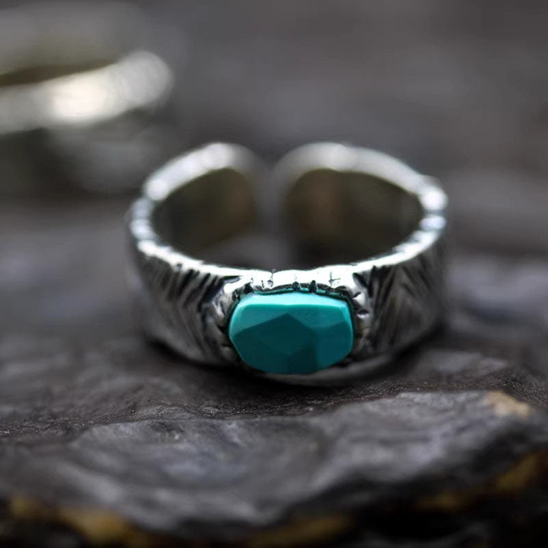Bague en acier inoxydable en forme de corps 3D