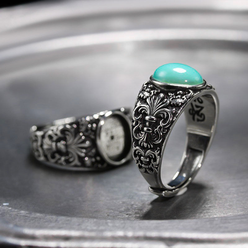 3D-Körperform-Edelstahlring