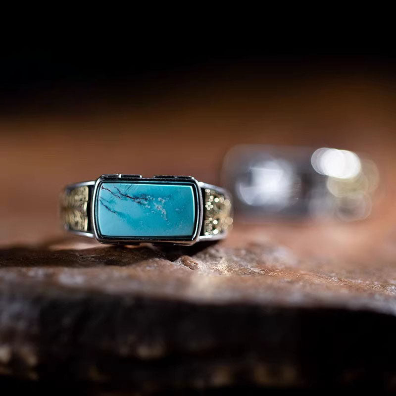 Bague en acier inoxydable en forme de corps 3D