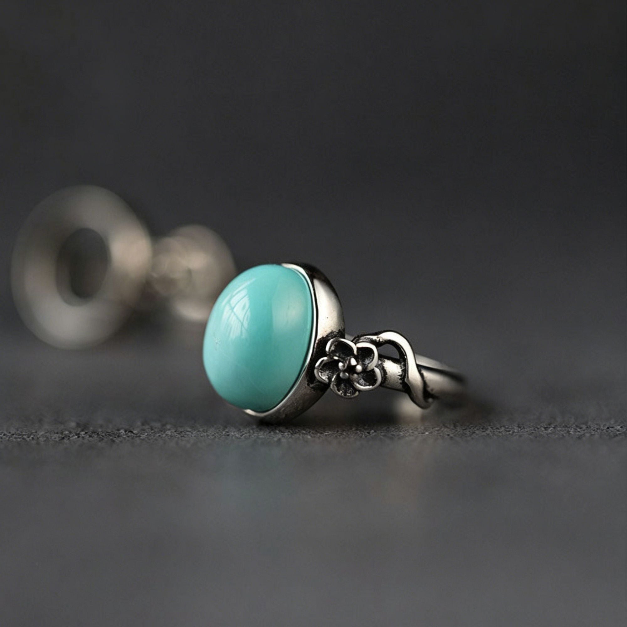 Bague en acier inoxydable en forme de corps 3D