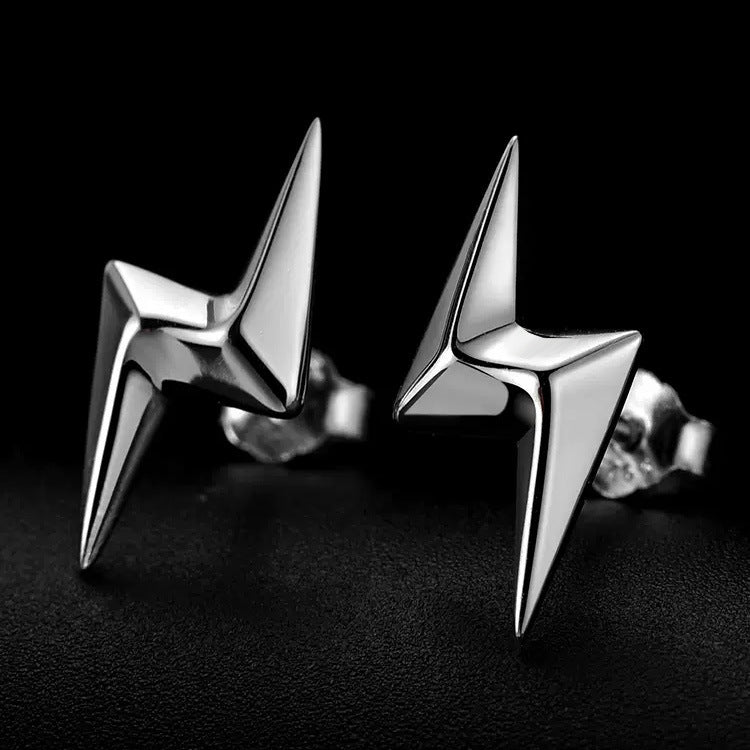 Lightning Stud Earrings