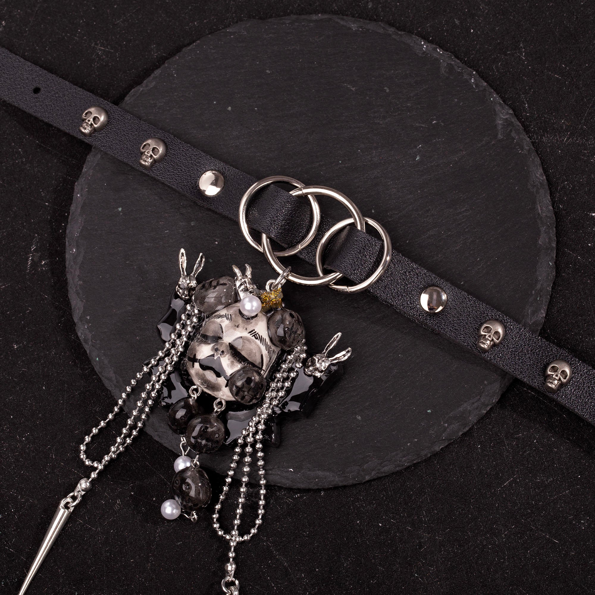 Shadow Puppet Dark Doll Necklace&Choker