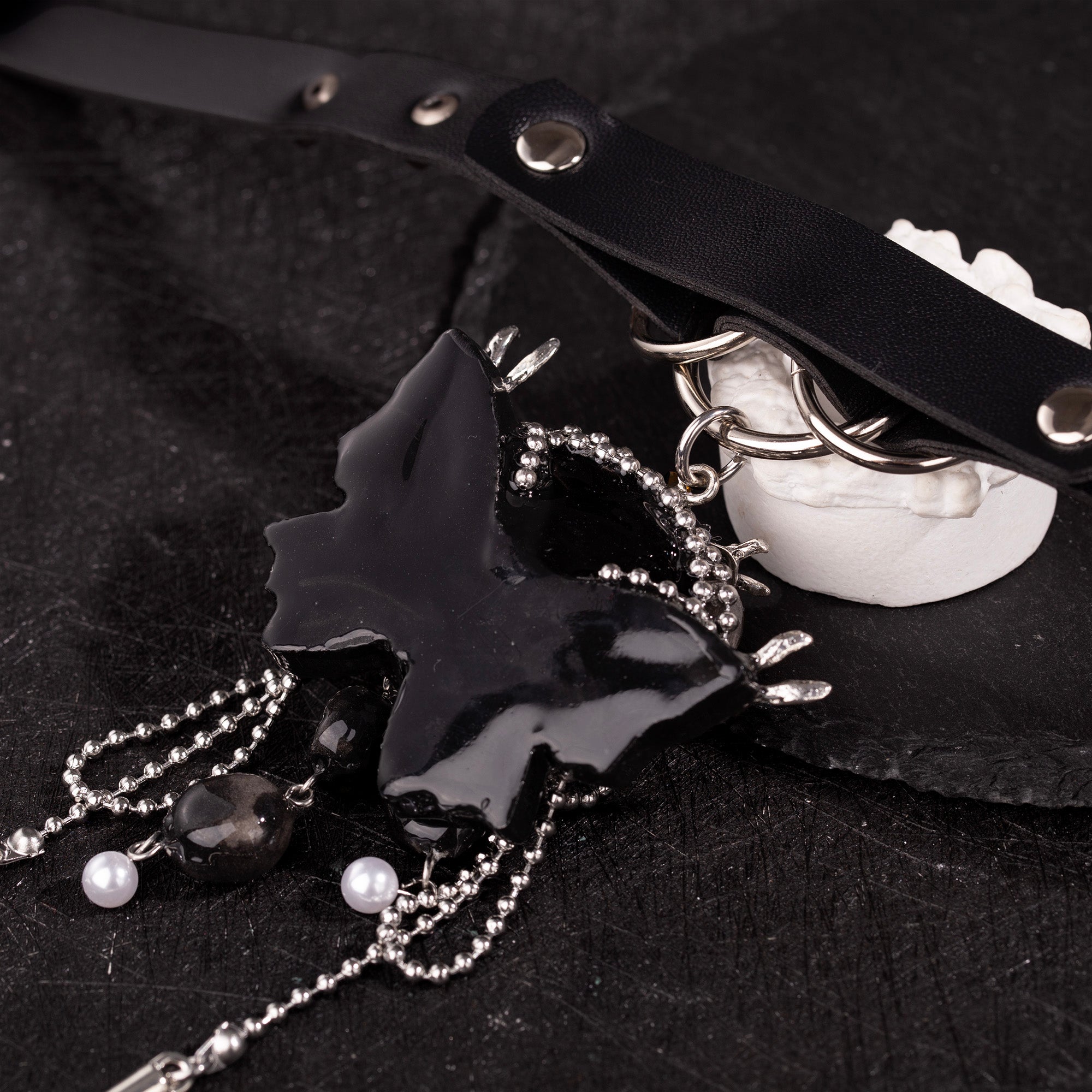 Shadow Puppet Dark Doll Necklace&Choker