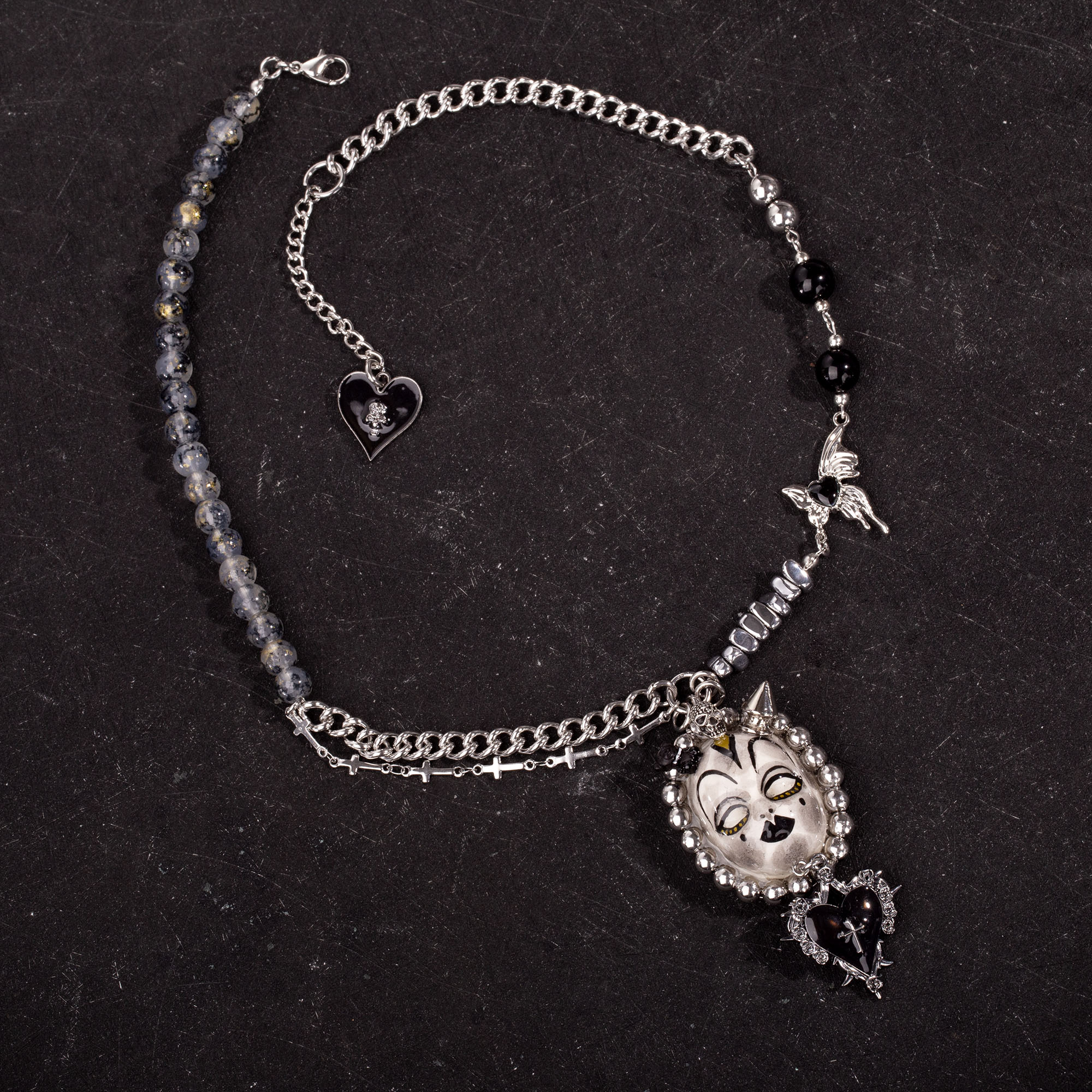 Black Heart Nightmare Slumber Necklace