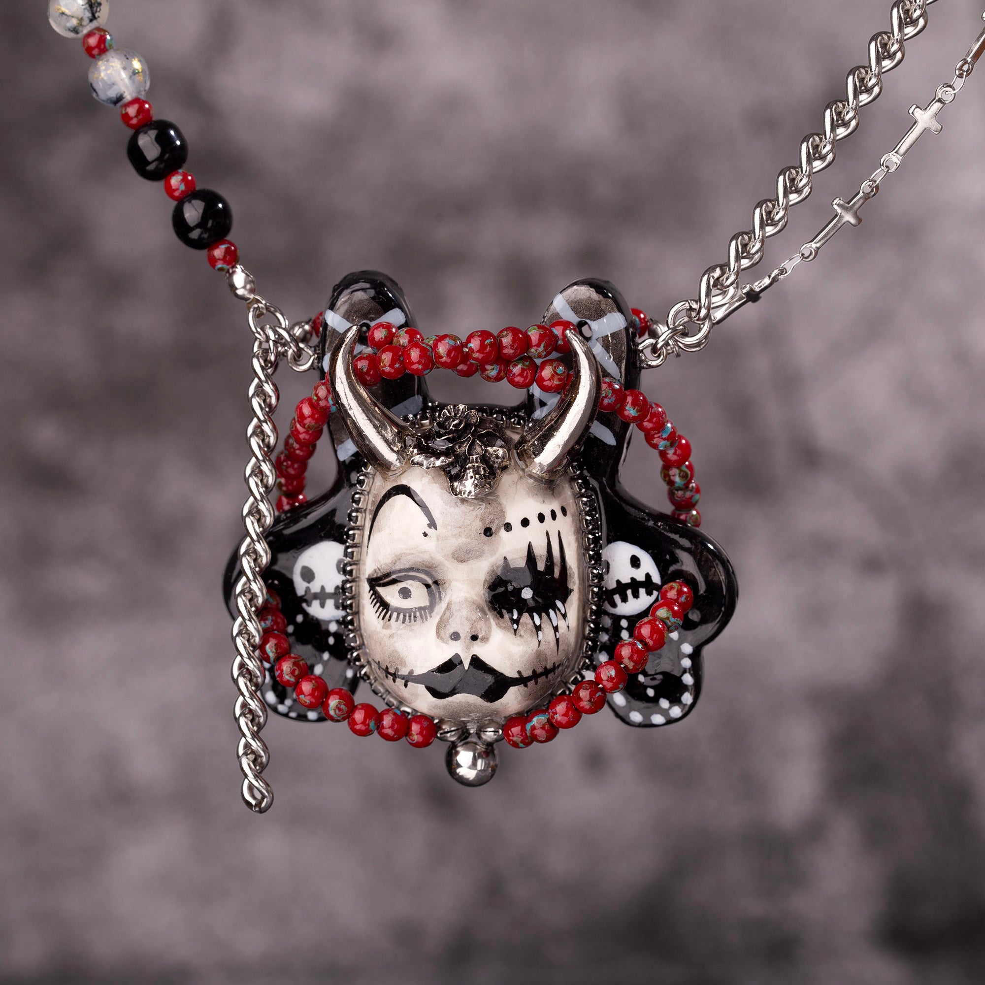 Dark Graffiti Necklace