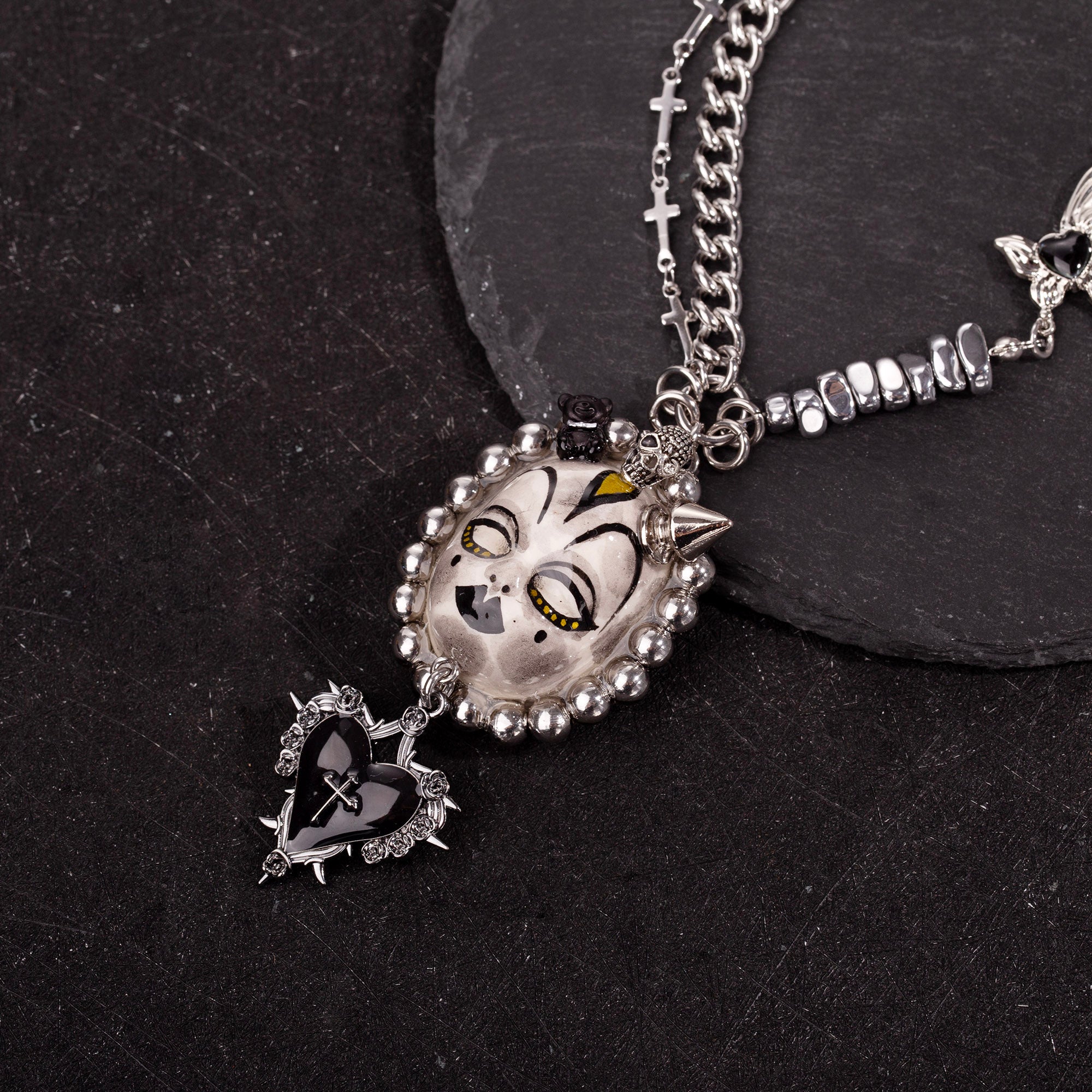 Black Heart Nightmare Slumber Necklace