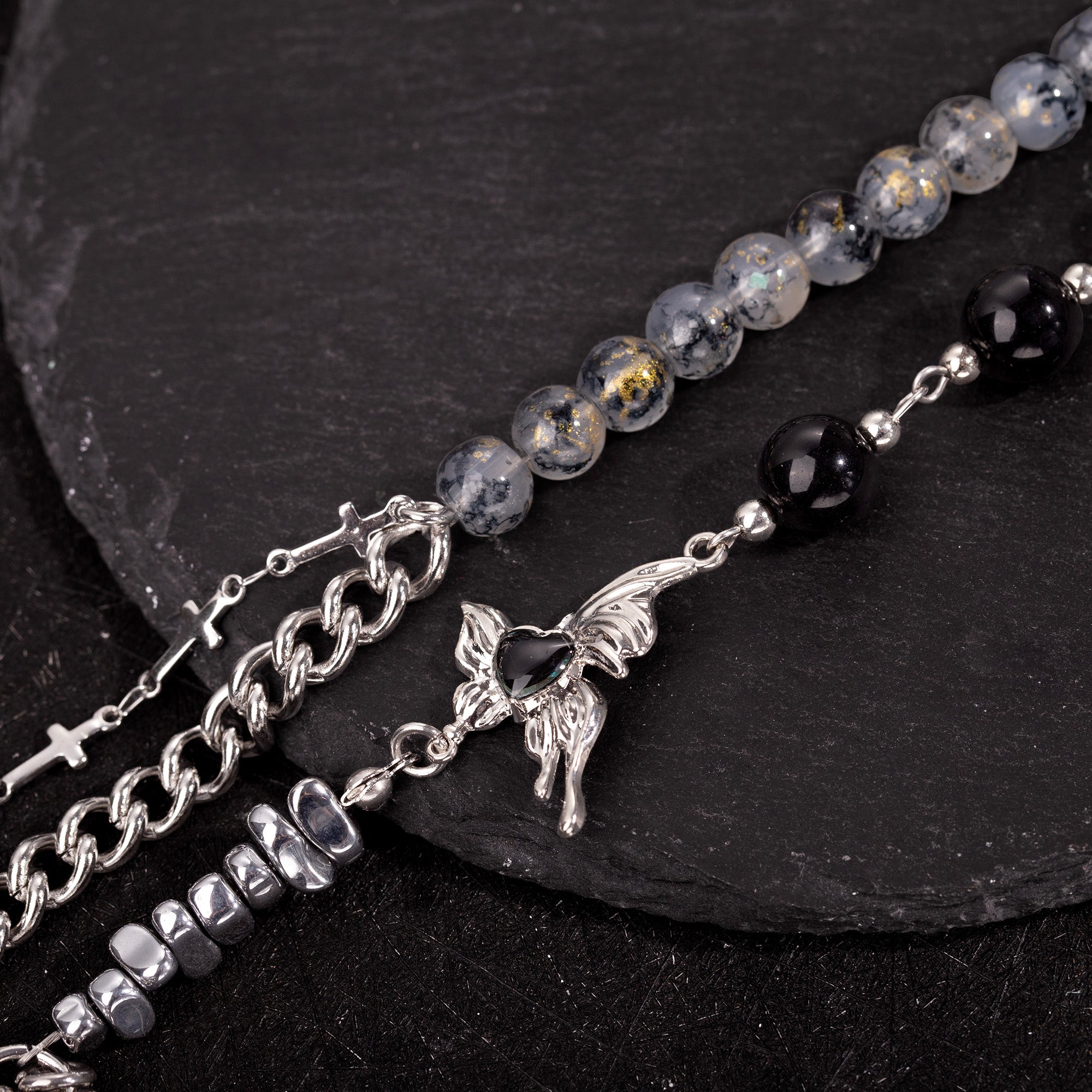 Black Heart Nightmare Slumber Necklace