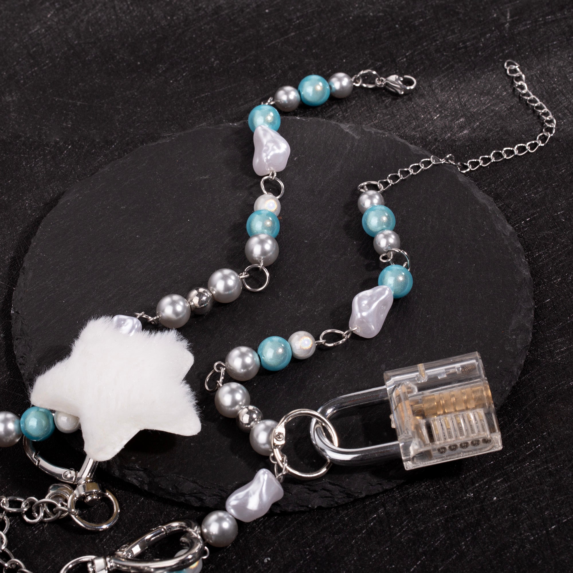 Y2k Dream Baby Head Necklace