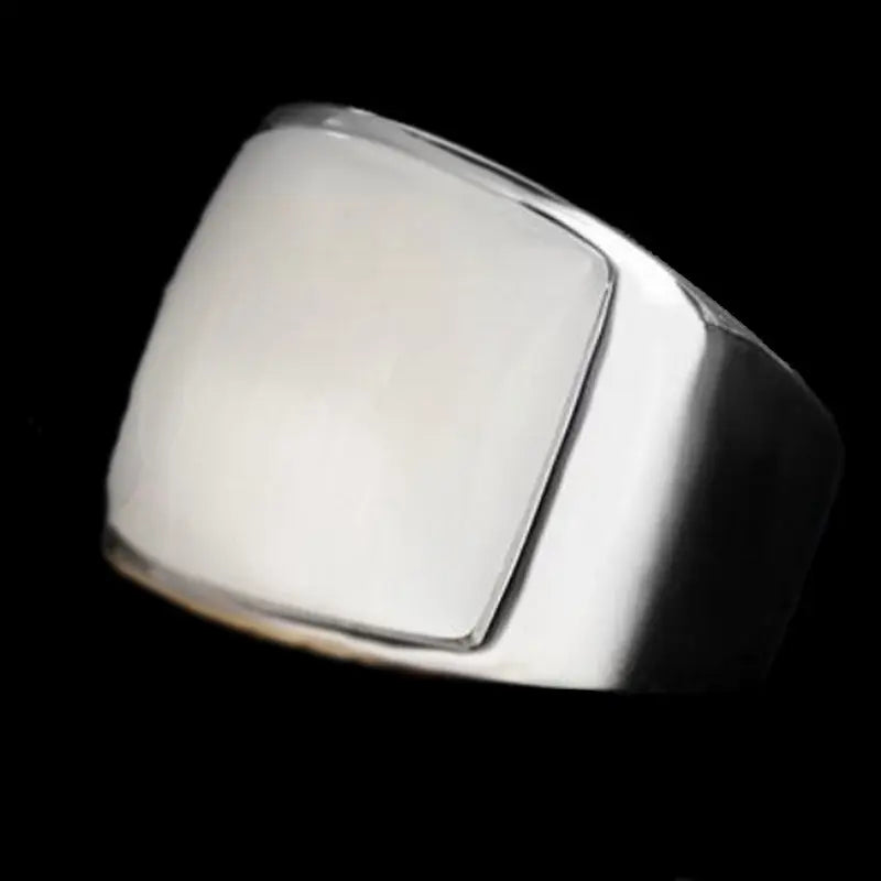 Aurora Stainless Steel Ring - Vrafi Jewelry