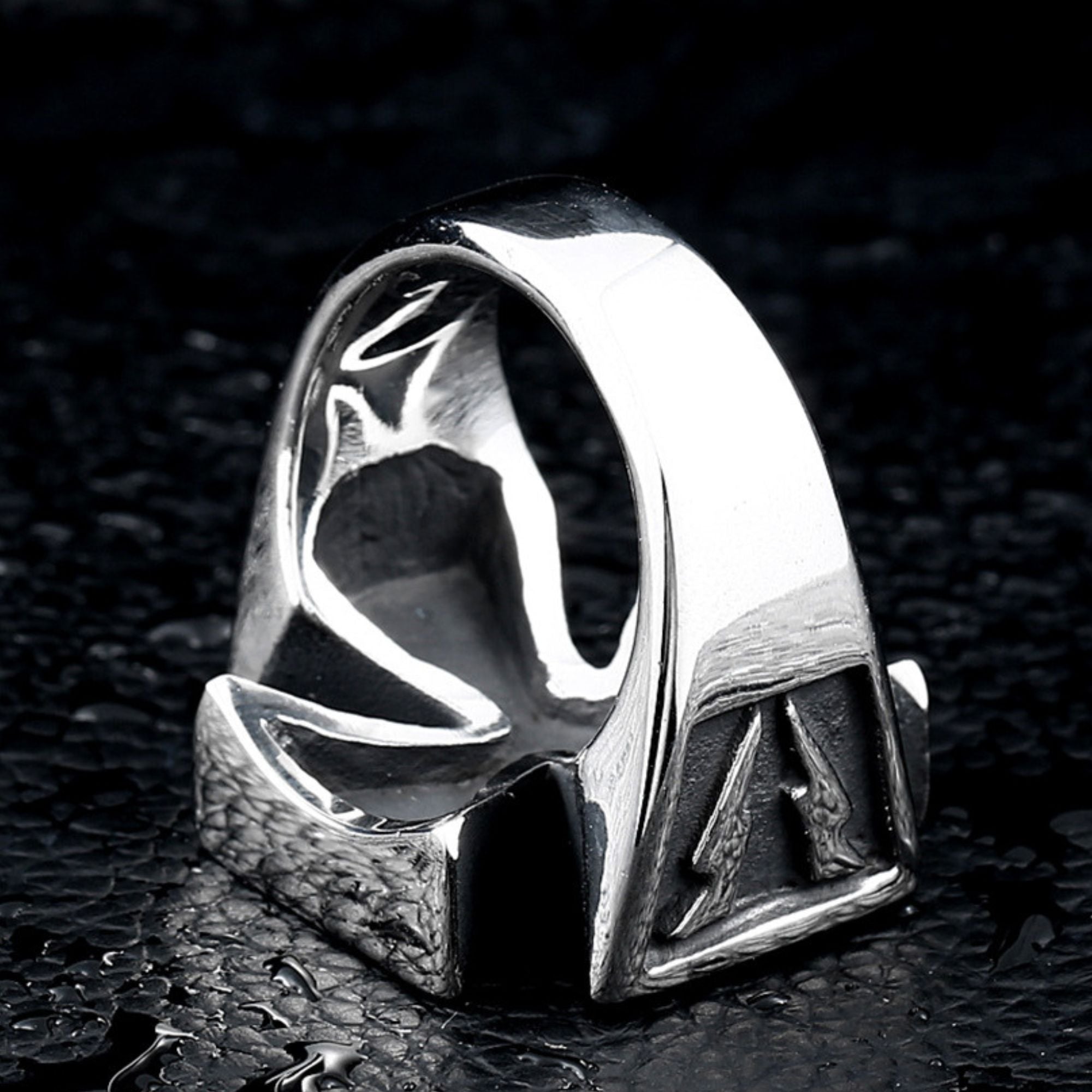 Lightning Cross Ring