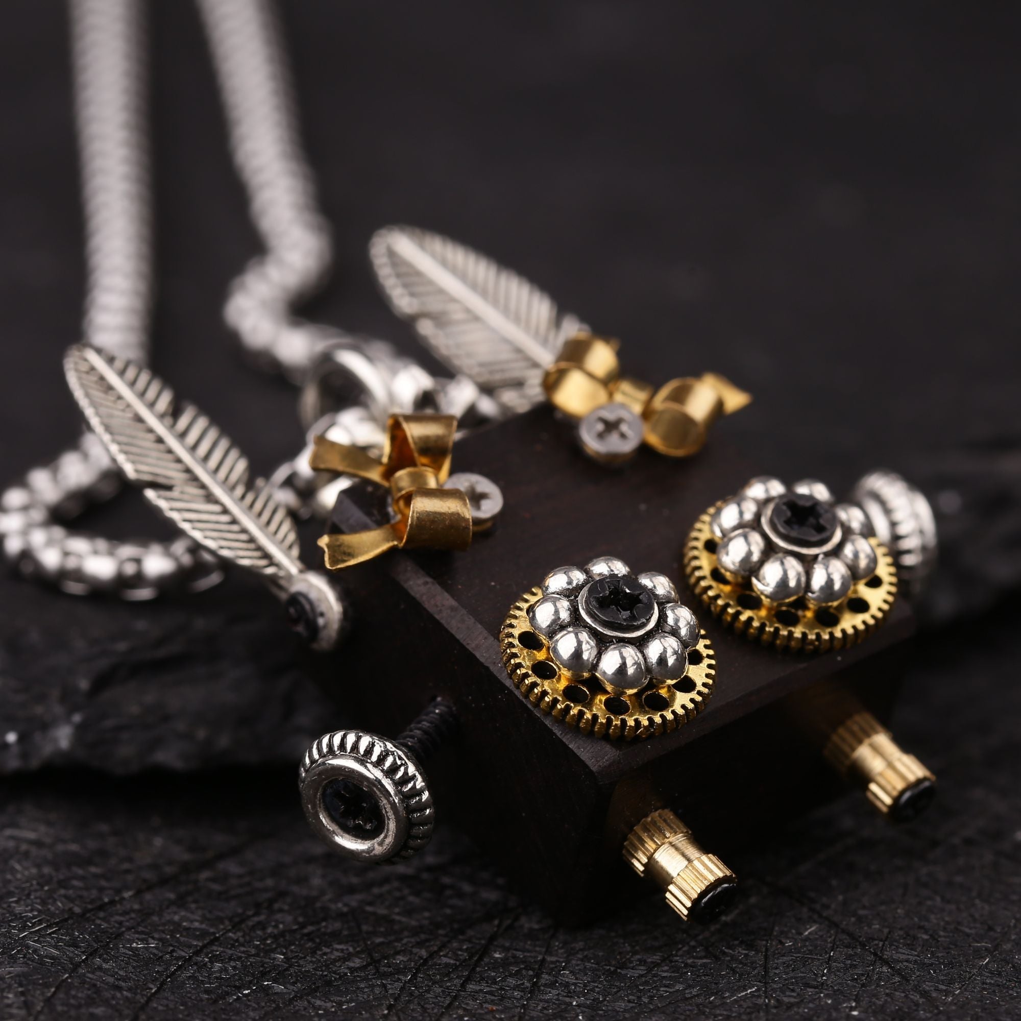 Collier en acier inoxydable avec chaîne cubaine