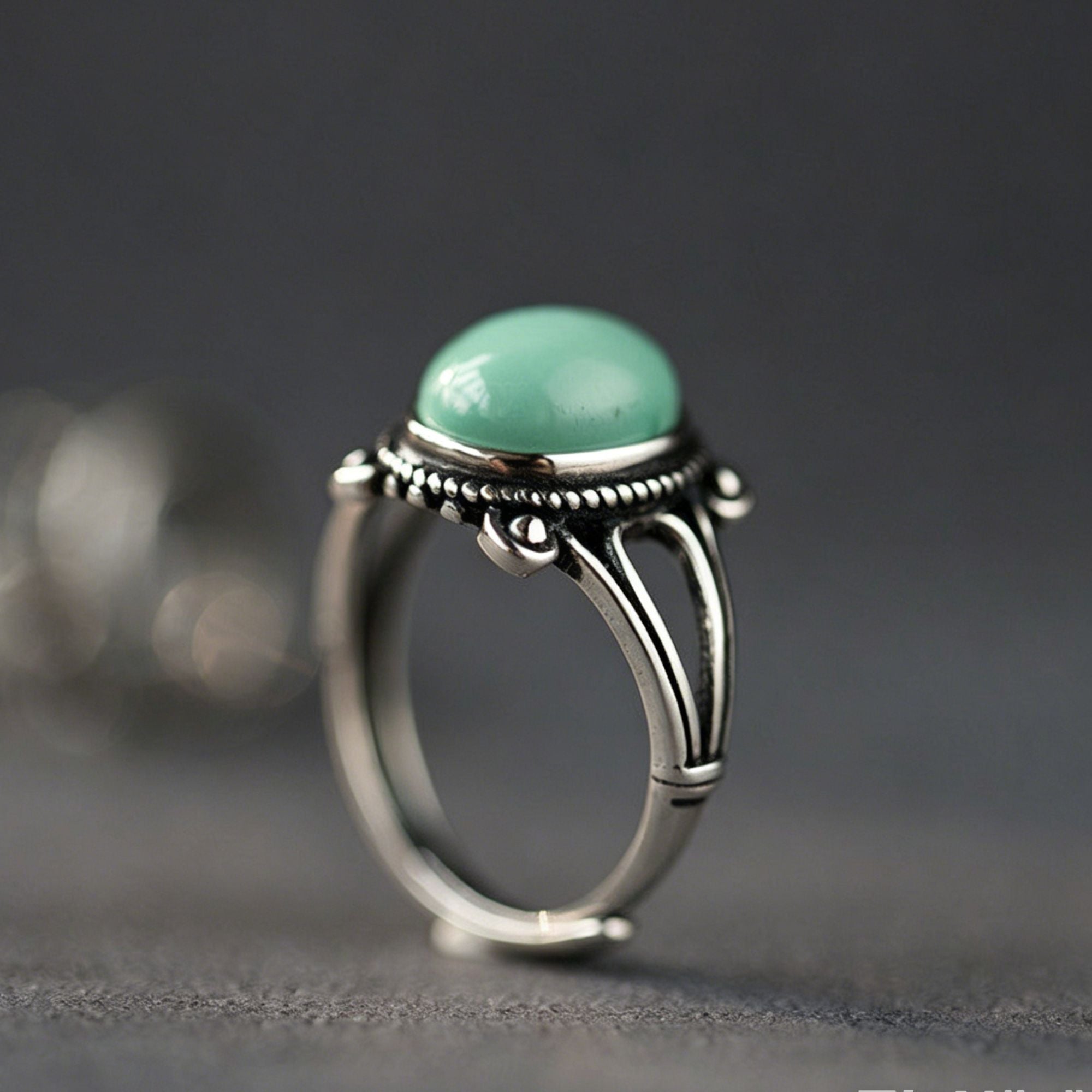Bague en acier inoxydable en forme de corps 3D