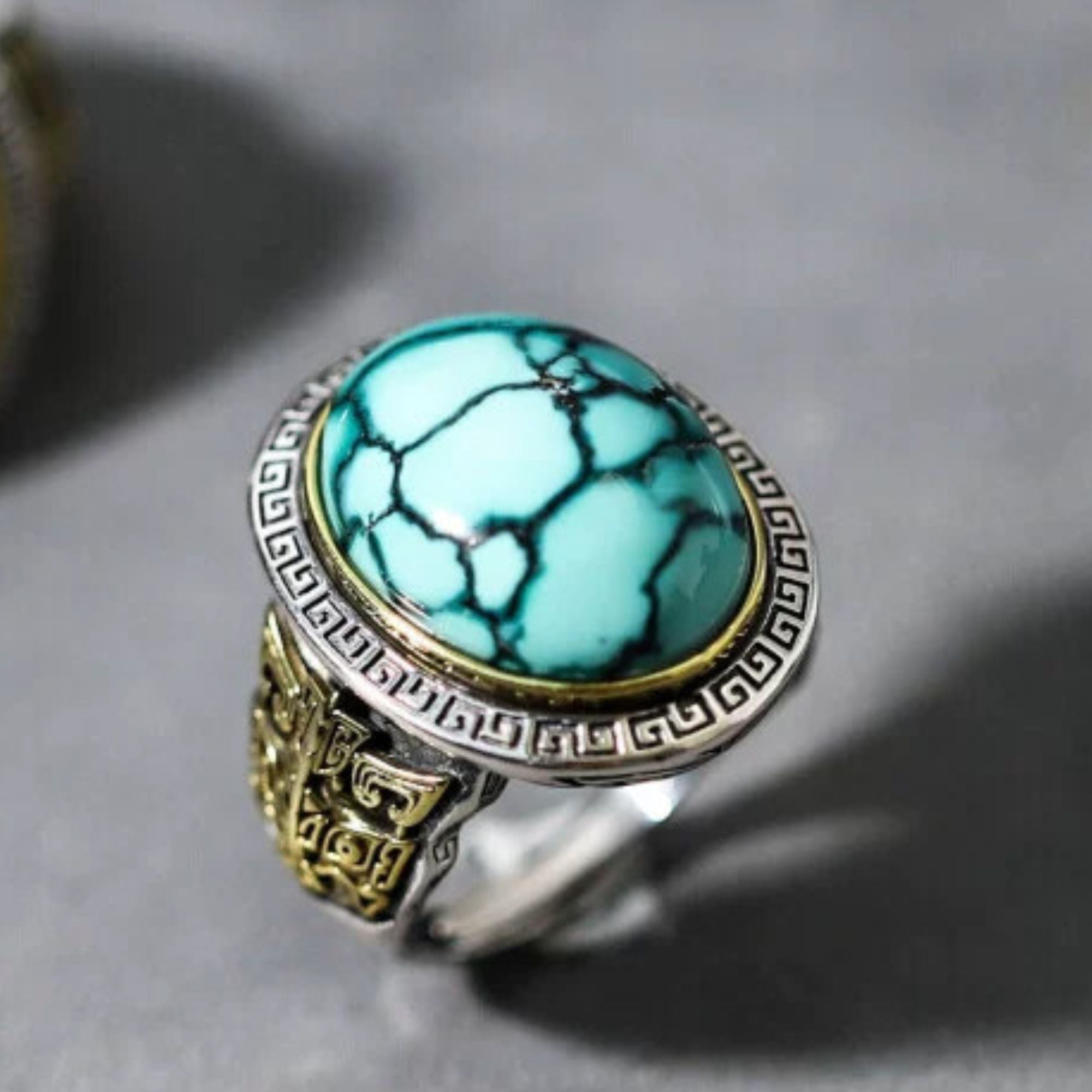 Bague en acier inoxydable en forme de corps 3D