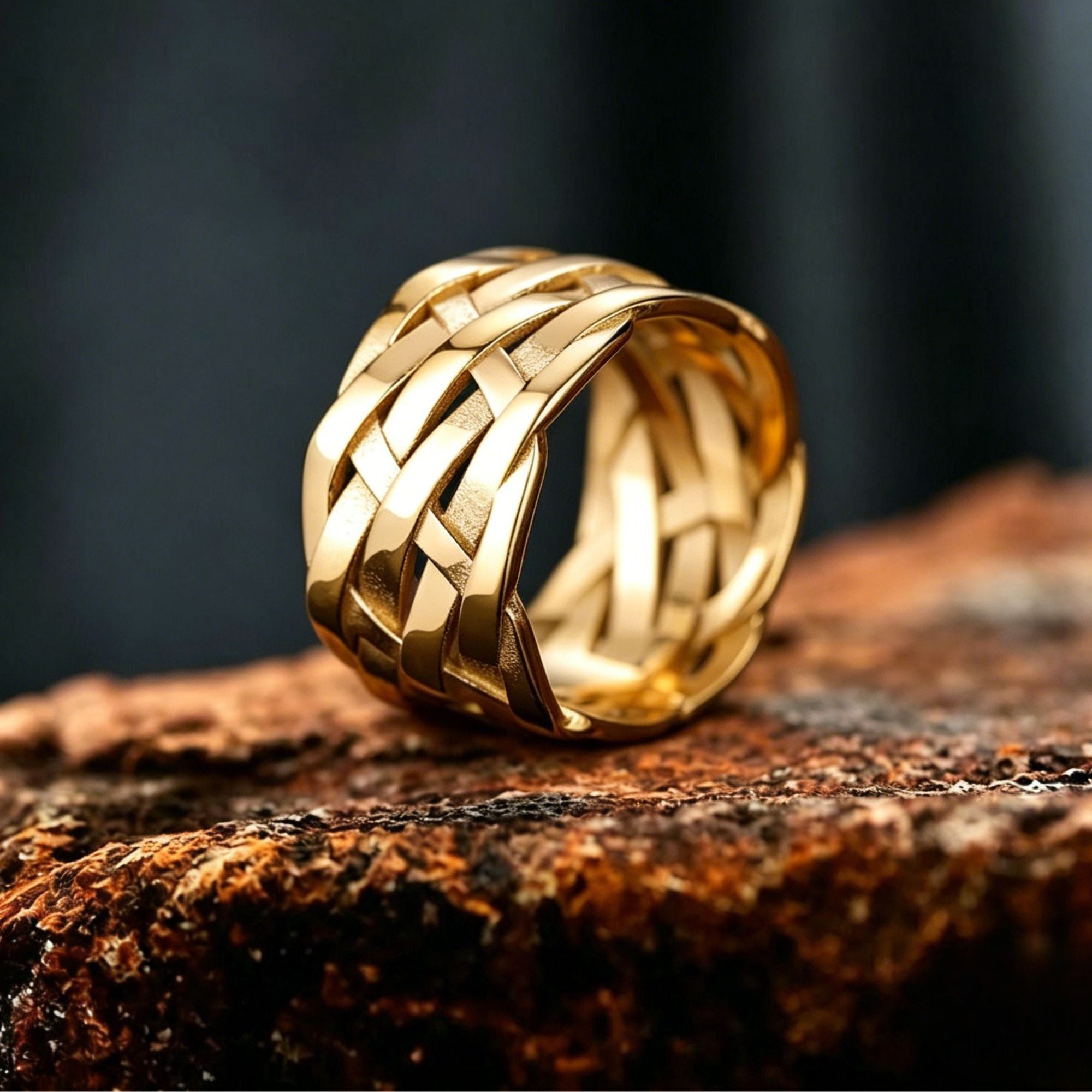 Fence Style Stainless Steel Ring