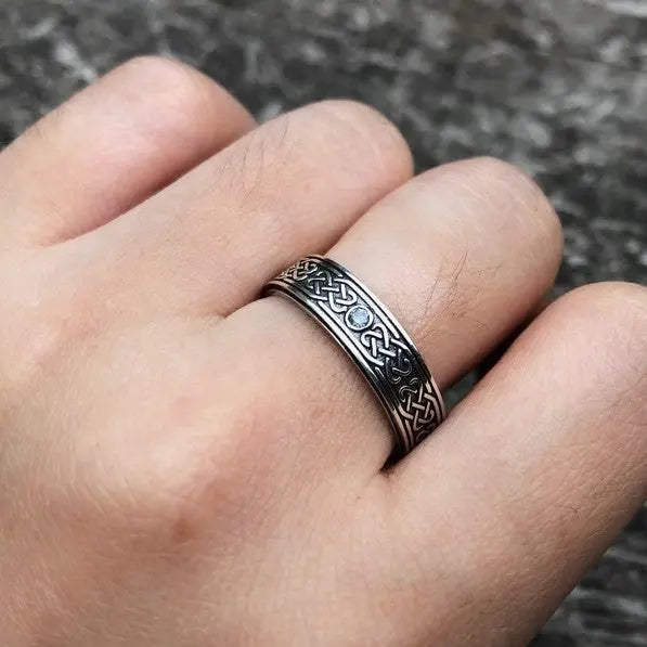 Celtic knots Sterling Silver Ring VRAFI