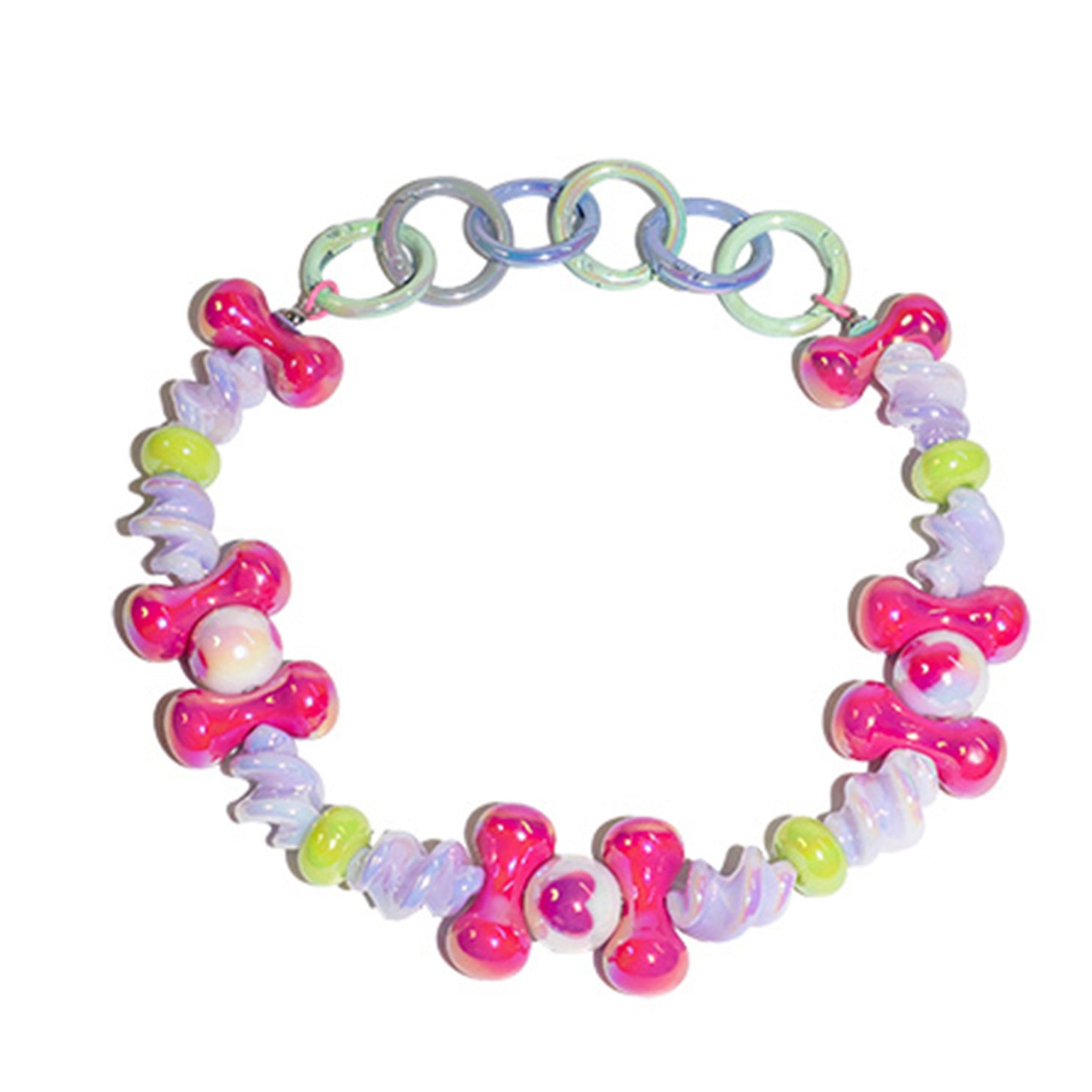 Colorful and Versatile Necklace & Trouser Thain