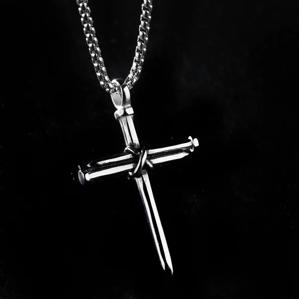 Cross Stainless Steel Casting Pendant VRAFI