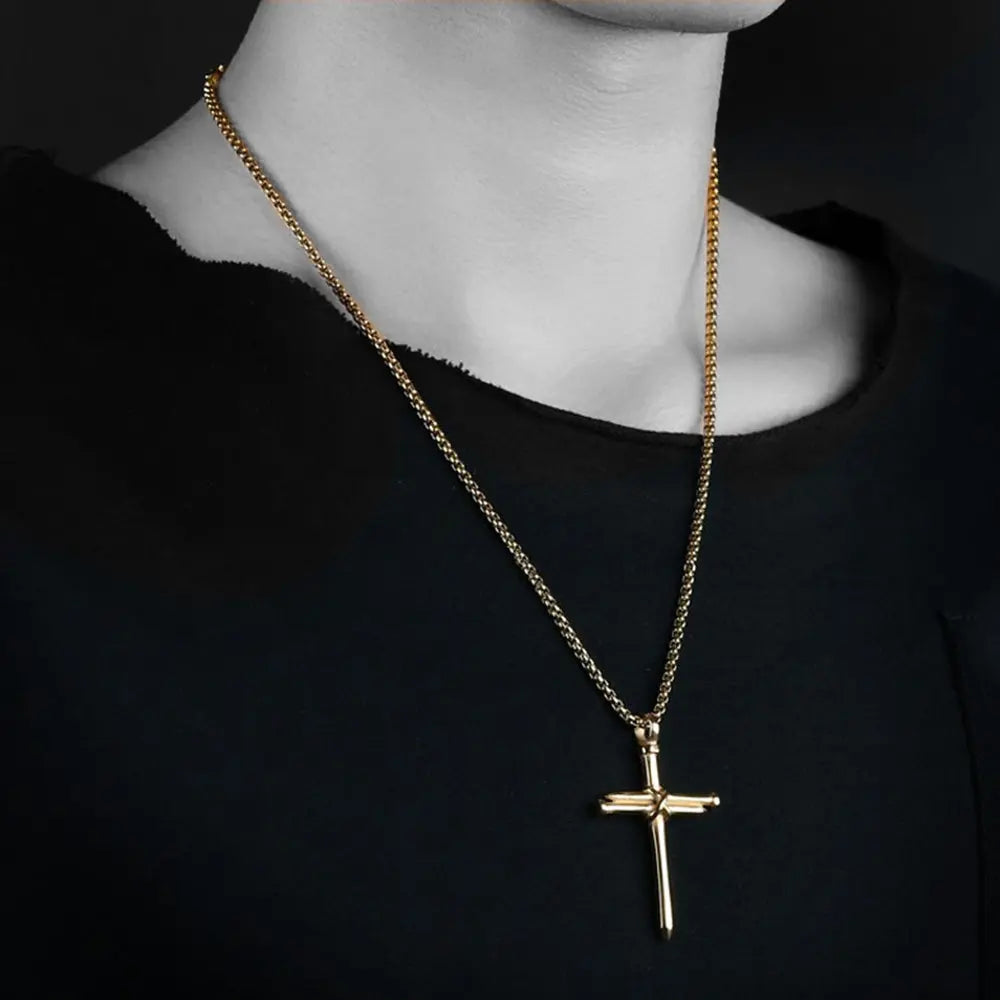 Cross Stainless Steel Casting Pendant VRAFI