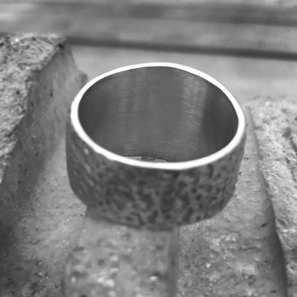 Crossbones Pirate Stainless Steel Skull Ring - Vrafi Jewelry