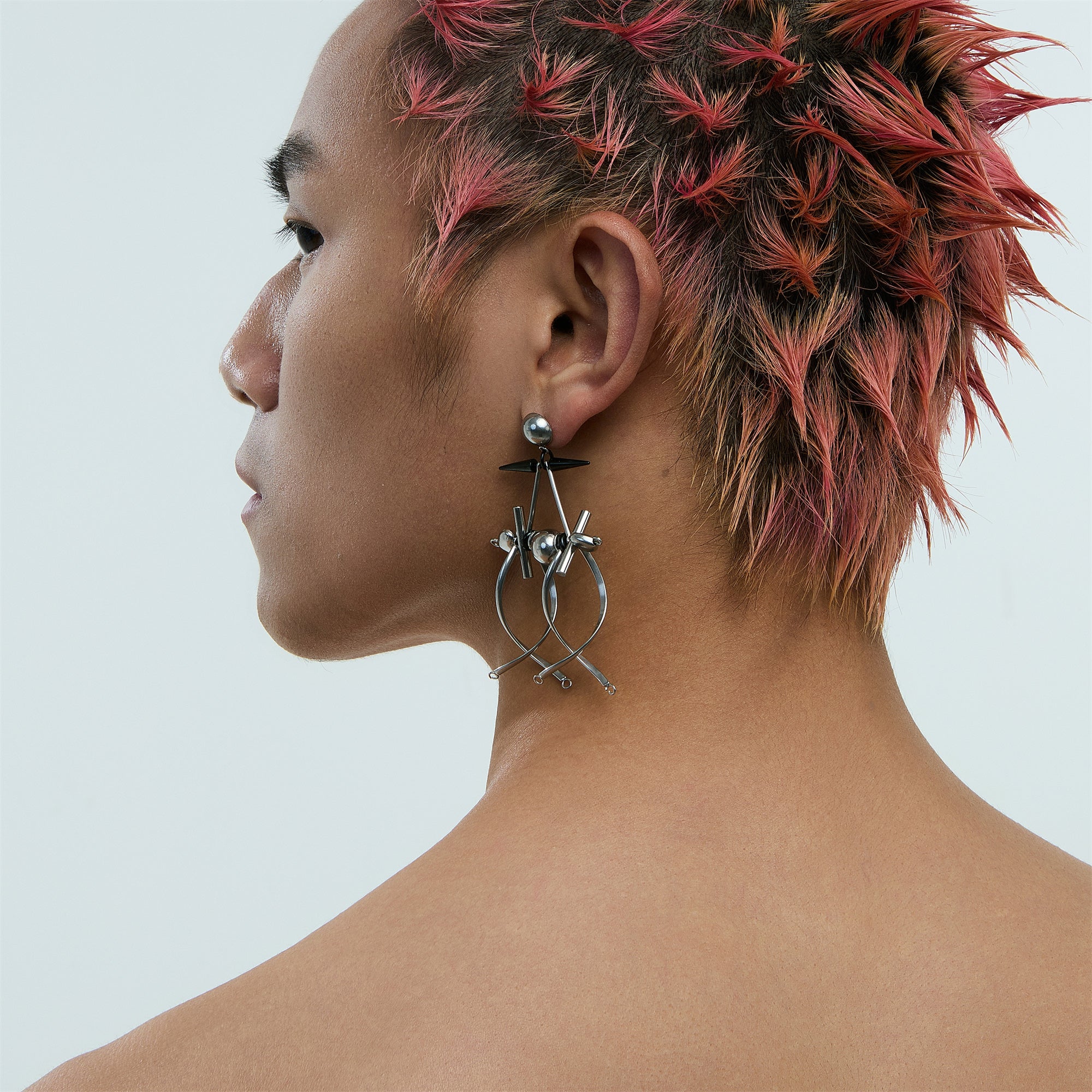 Danger Signal Original Design Earrings