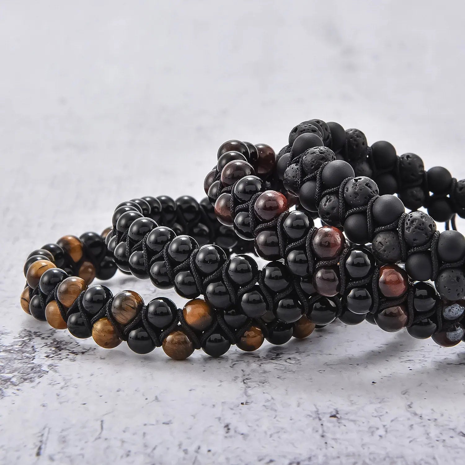 Double Weave Bead Bracelet VRAFI