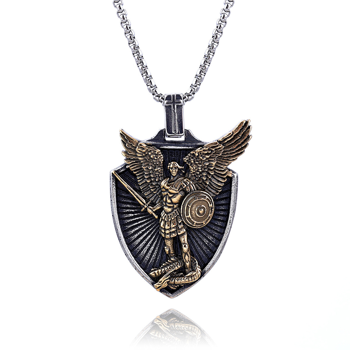 Faith in Archangel Michael Vintage Pendant