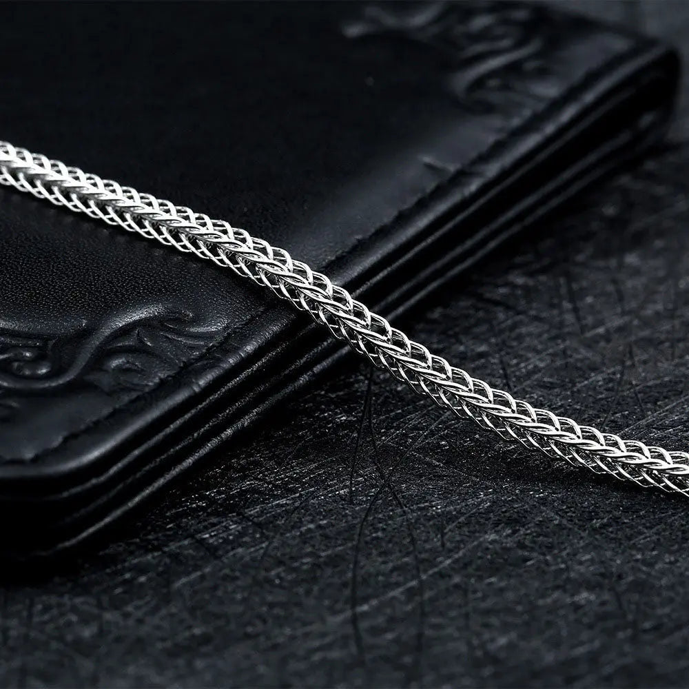 Foxtail Chain Stainless Steel Necklace VRAFI