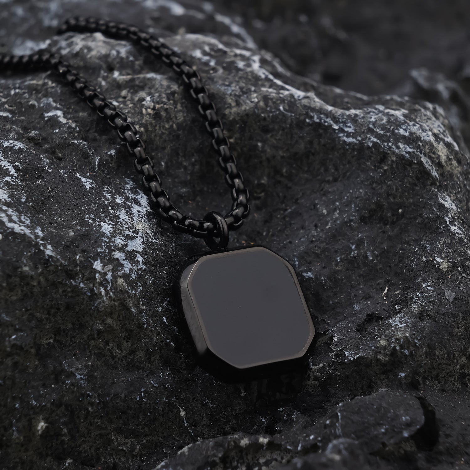 Collana in acciaio inossidabile a catena cubana