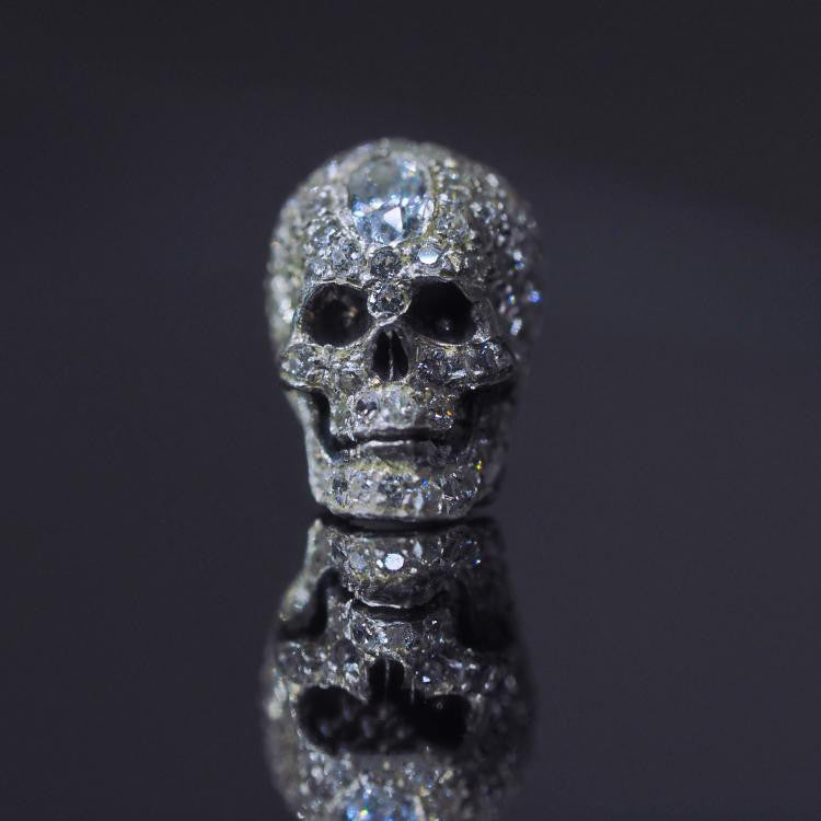 Boucles d'oreilles clous As de pique