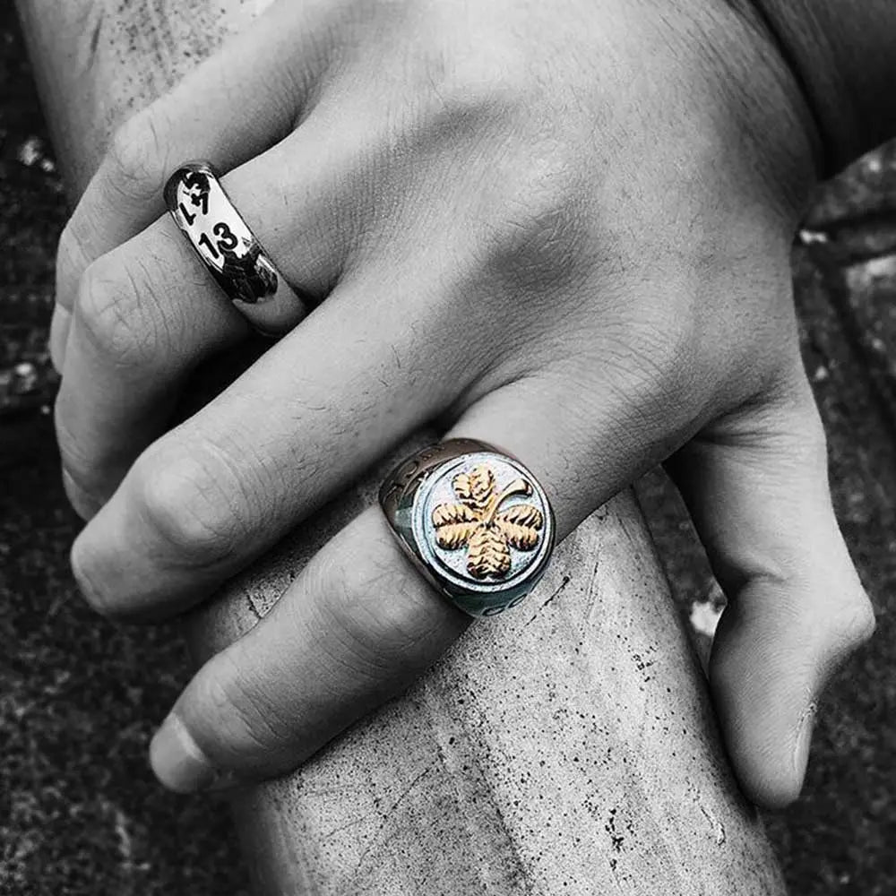 Gook Luck Shamrock Ring VRAFI