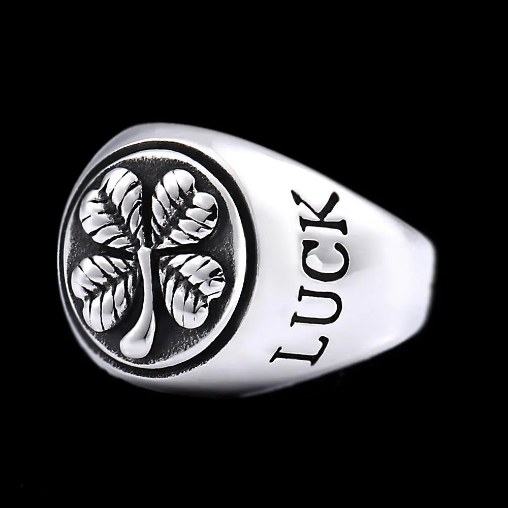 Gook Luck Shamrock Ring VRAFI