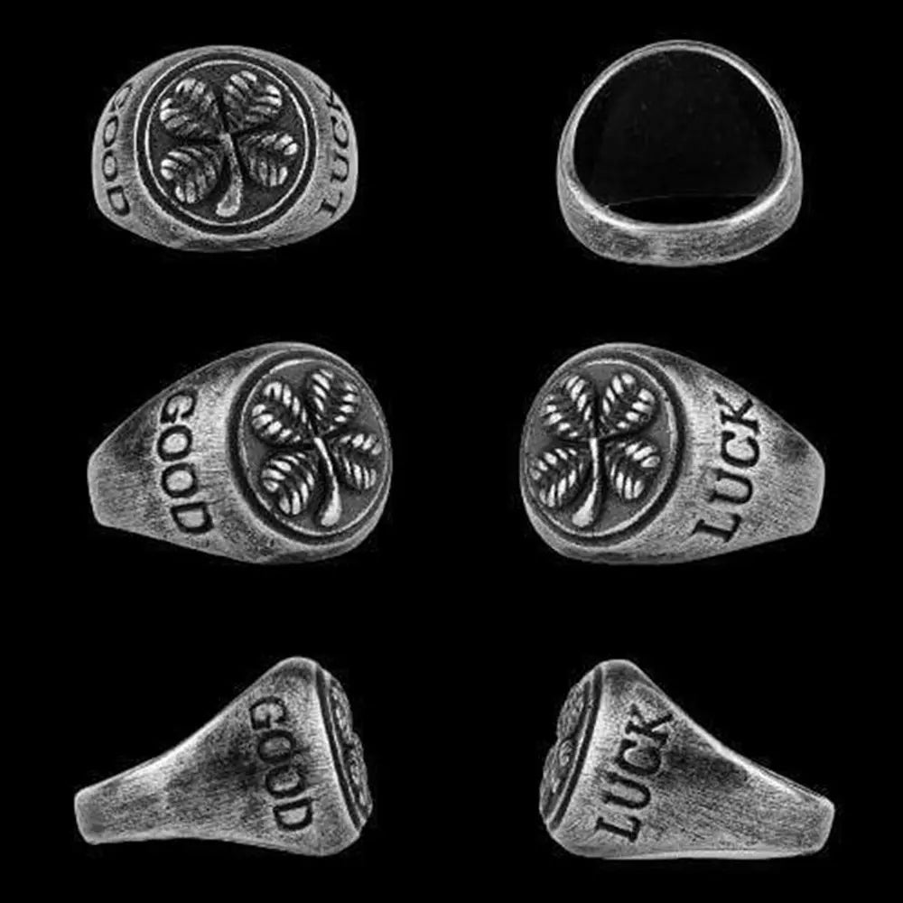 Gook Luck Shamrock Ring VRAFI