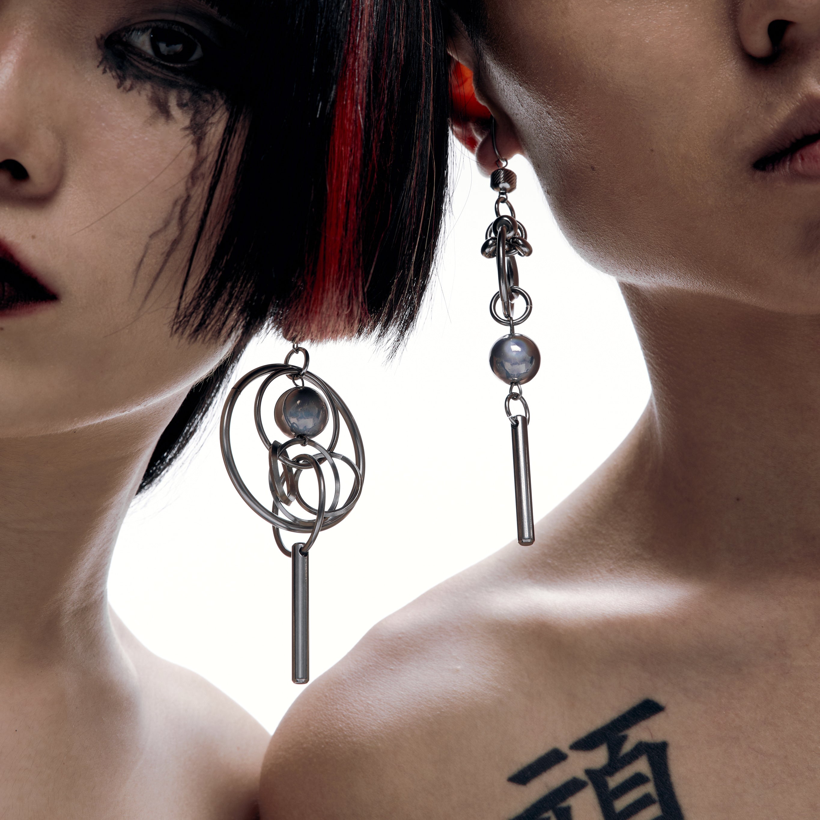 Heavy-Duty Unisex Punk Earrings