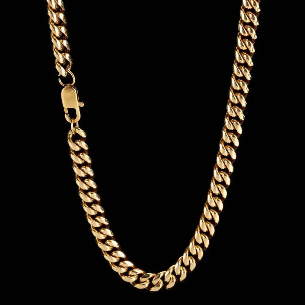 Hip-hop Intensive Grinding Buckle Cuban Chain Vrafi Jewelry