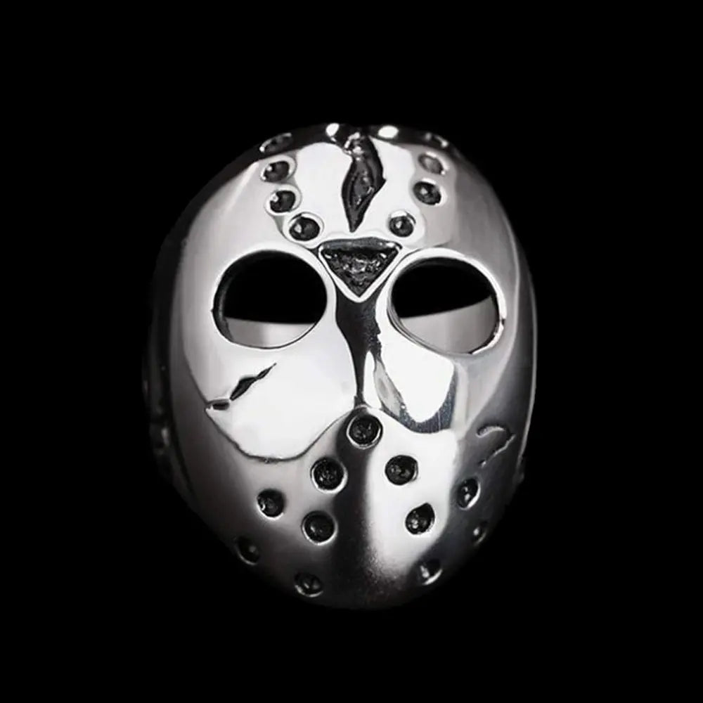 Jason Voorhees Stainless Steel The 13th Ring - Vrafi Jewelry