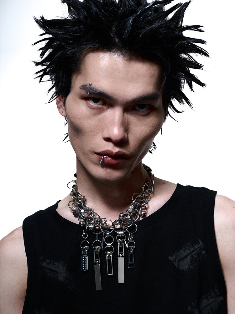 Light Luxury Technology Choker Necklace