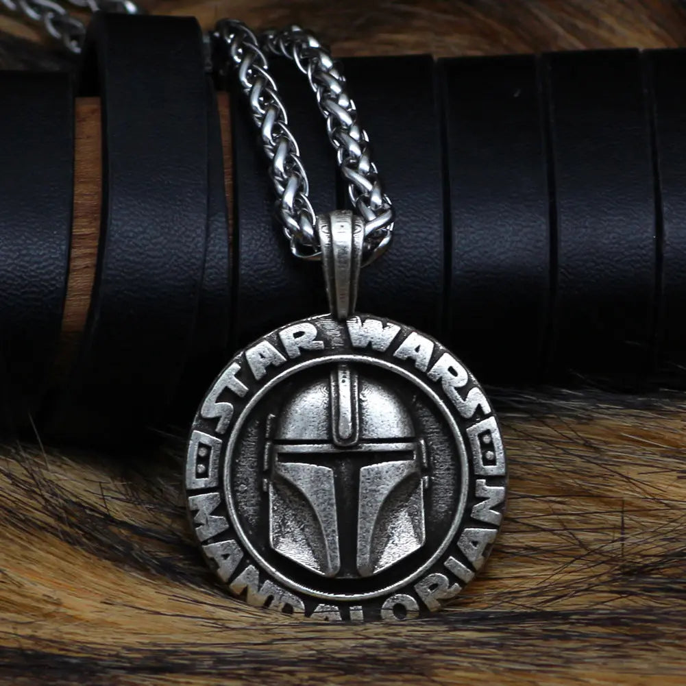 Mandalorian Stainless Steel Pendant VRAFI