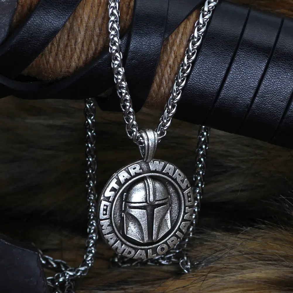 Mandalorian Stainless Steel Pendant VRAFI