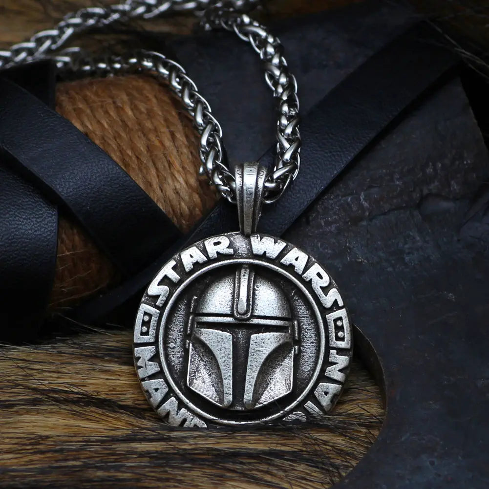 Mandalorian Stainless Steel Pendant VRAFI