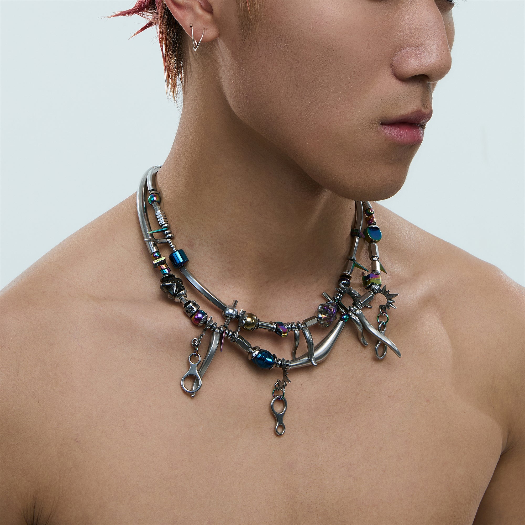 Mechanical Clavicle Chain With Multiple Wearing Methods