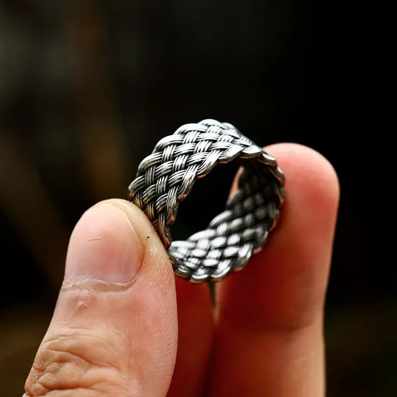 Nordic Viking Knot Stainless Steel Ring VRAFI