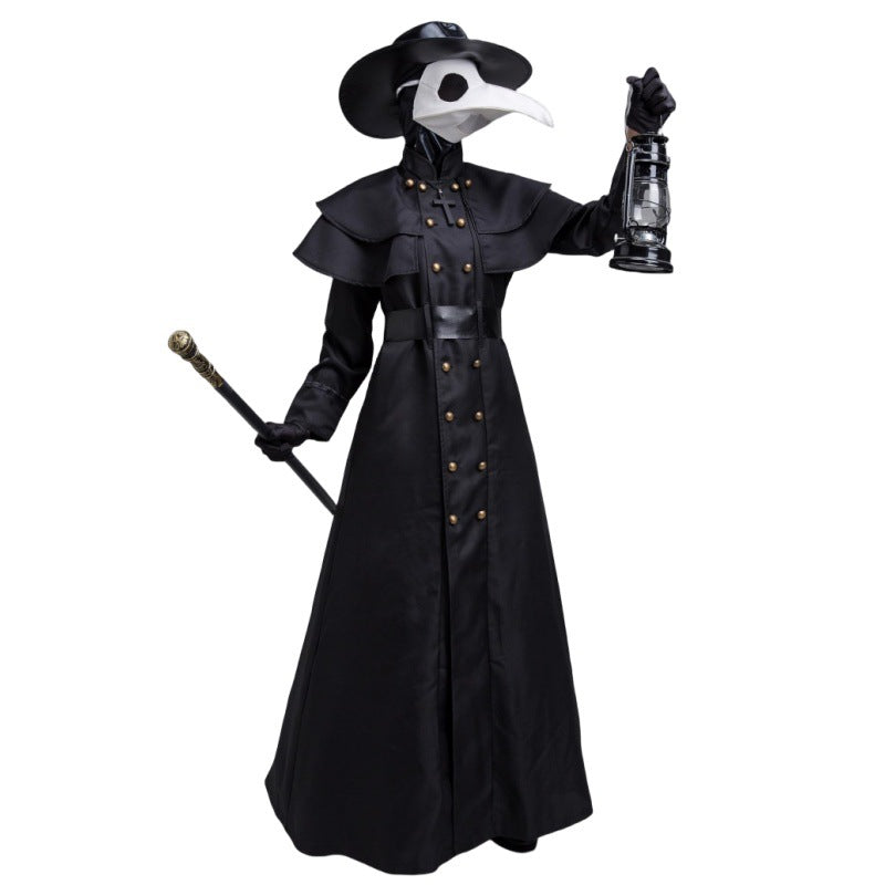 Crow long-beaked bird costume