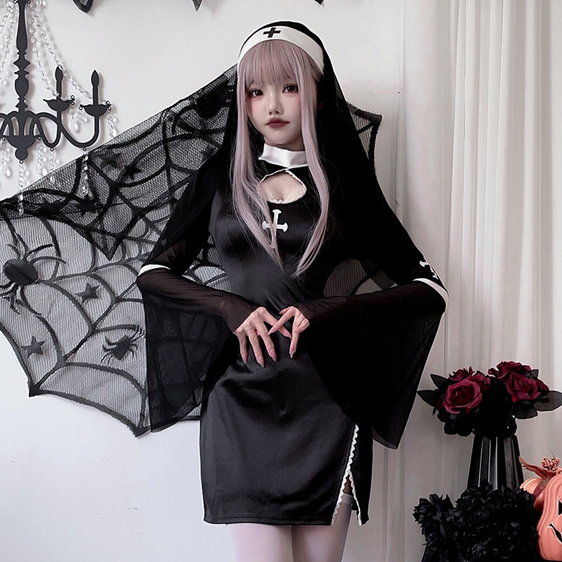 Vampire nun costume