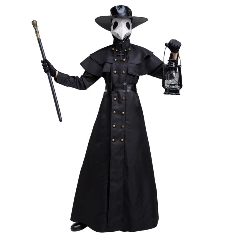 Crow long-beaked bird costume