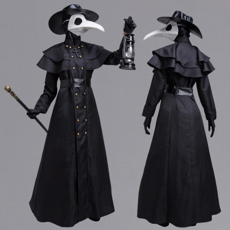 Crow long-beaked bird costume