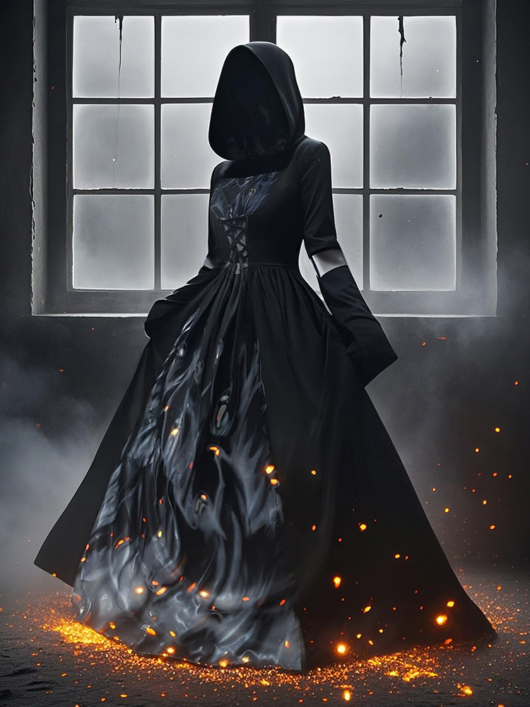 Halloween witch dress