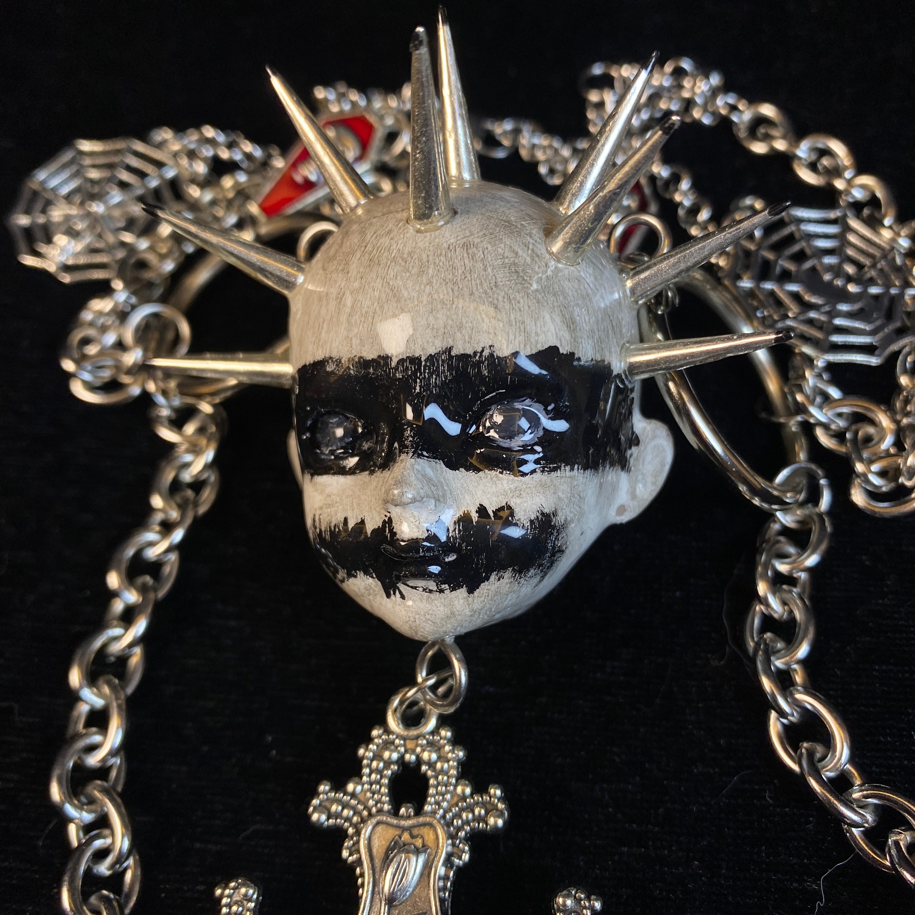 Gothic Punk Cross Necklace