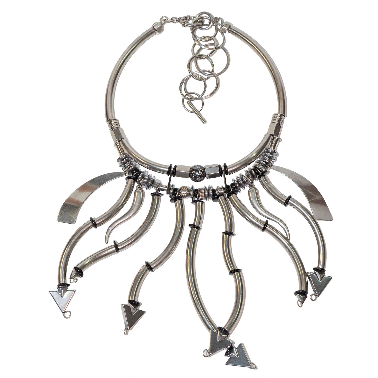 Original Design Hand-Beaded Choker Necklace